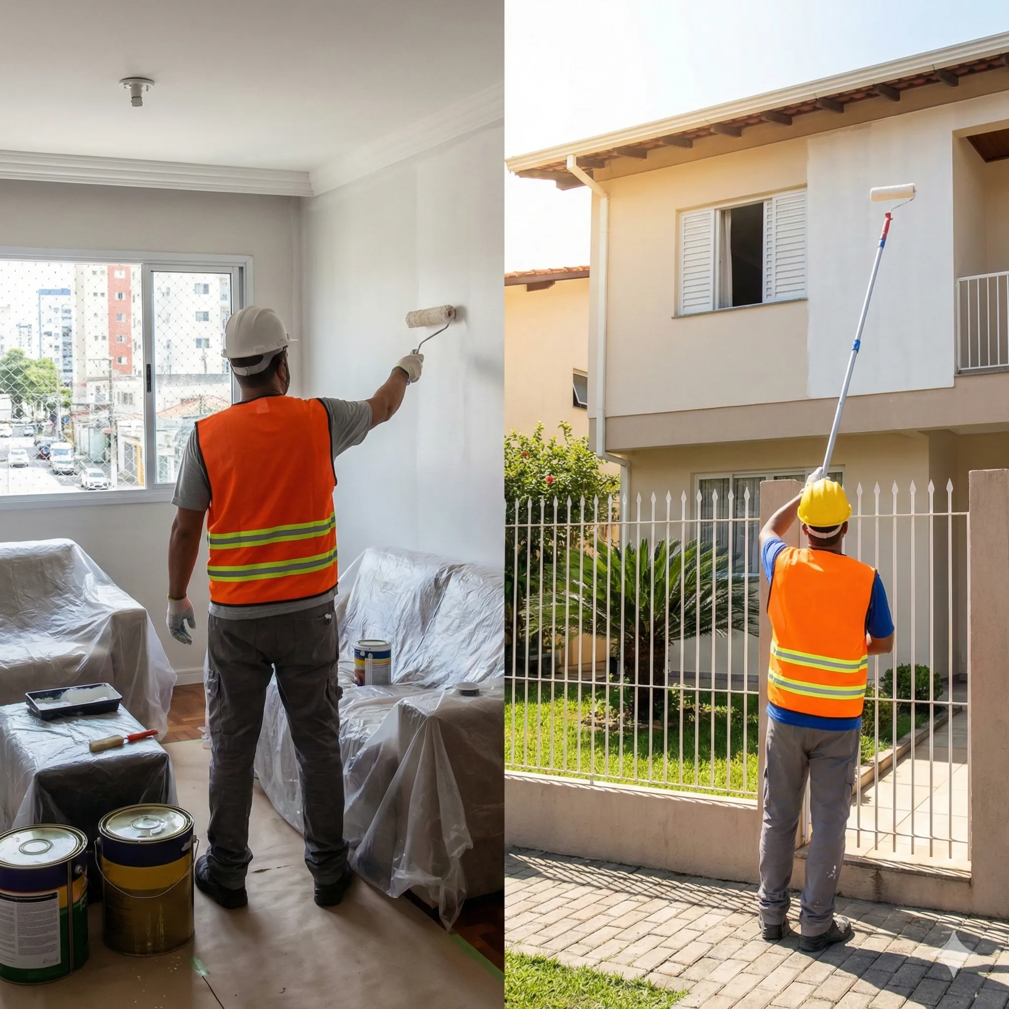 Pintura Interna e Externa de Imóveis